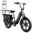 thumbnail image 1 of TST Electric Bike, 1500W E-Mountain Bike, 48V/15AH Removable Battery UL2849, Max Range 80Miles, 20" Fat Tire Ebike, 28mph Fast Cargo Ebikes, Electric Bicycle, 1 of 8