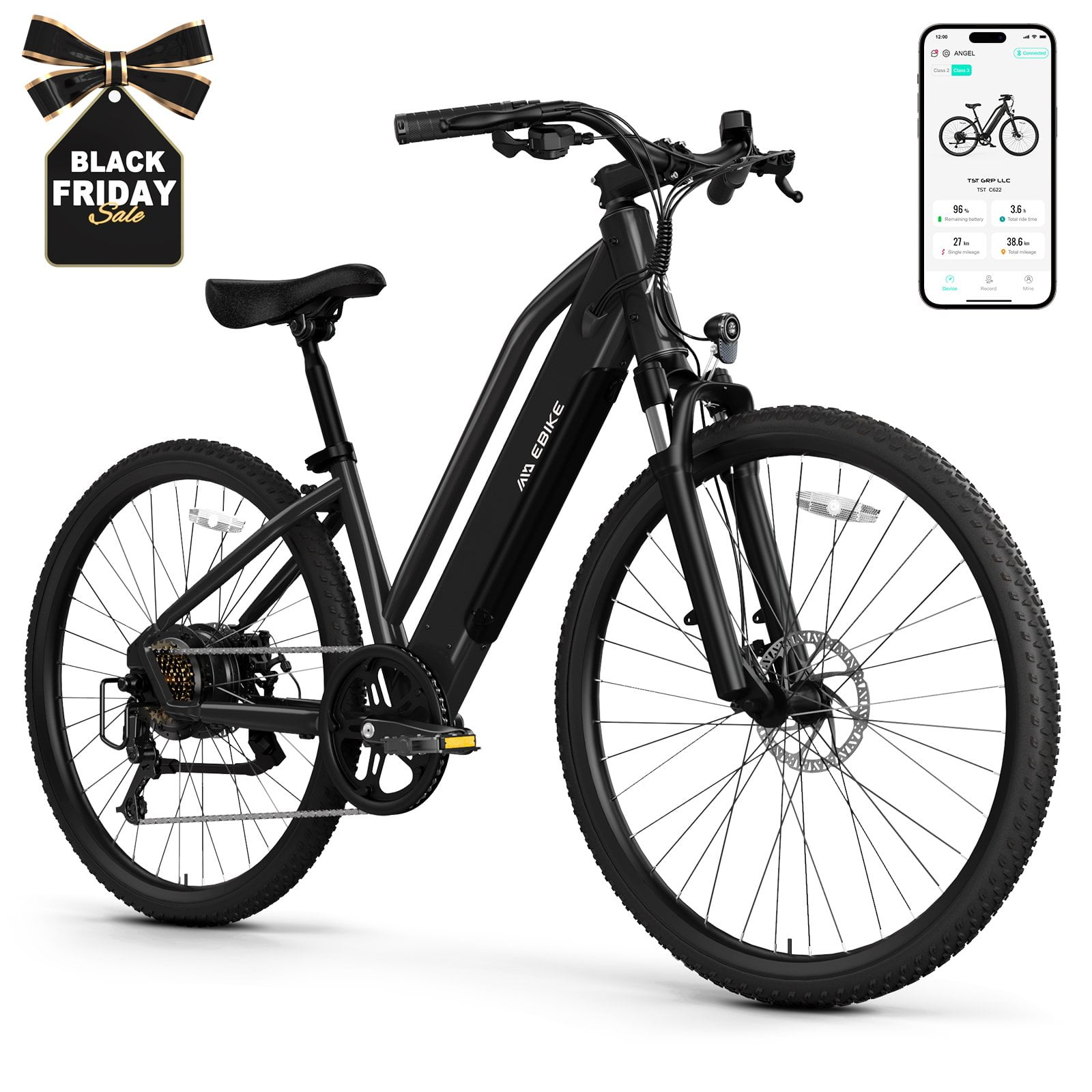 Electric Bicycle For Adults Gotrax S3 Electric Bike, Fat