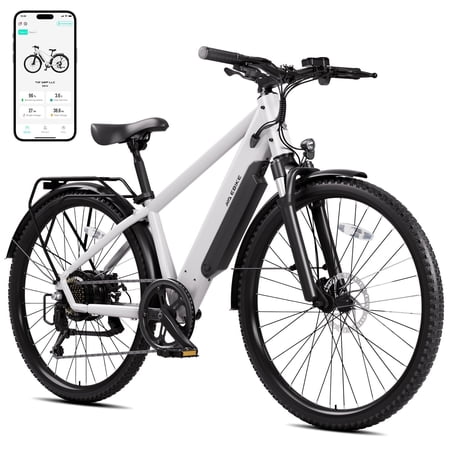 TST Electric Bike for Adults 26", Peak 750W Electric Bicycles, 20mph, Long Range, 7-Speed, 7.8AH Battery, SGS