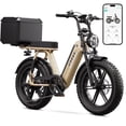 thumbnail image 1 of TST Electric Bike for Women, 20"x4" Fat Tire, 750W Motor 48V/15AH Tested to UL 2849 Standard by SGS, Dual Hydraulic Disc Brakes, Full Suspension, 1 of 13