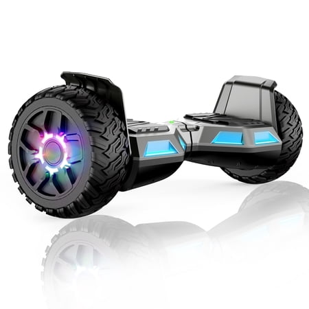 LIEAGLE Hoverboard, 8.5" Tire, 500W Powerful Motor Hover Board with LED Lights, 8.5" All Terrain Self Balancing Electric Scooter for Teen