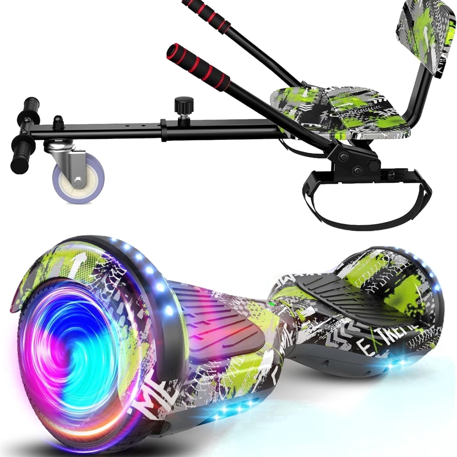LENOGE Hoverboard with Seat, 6.5