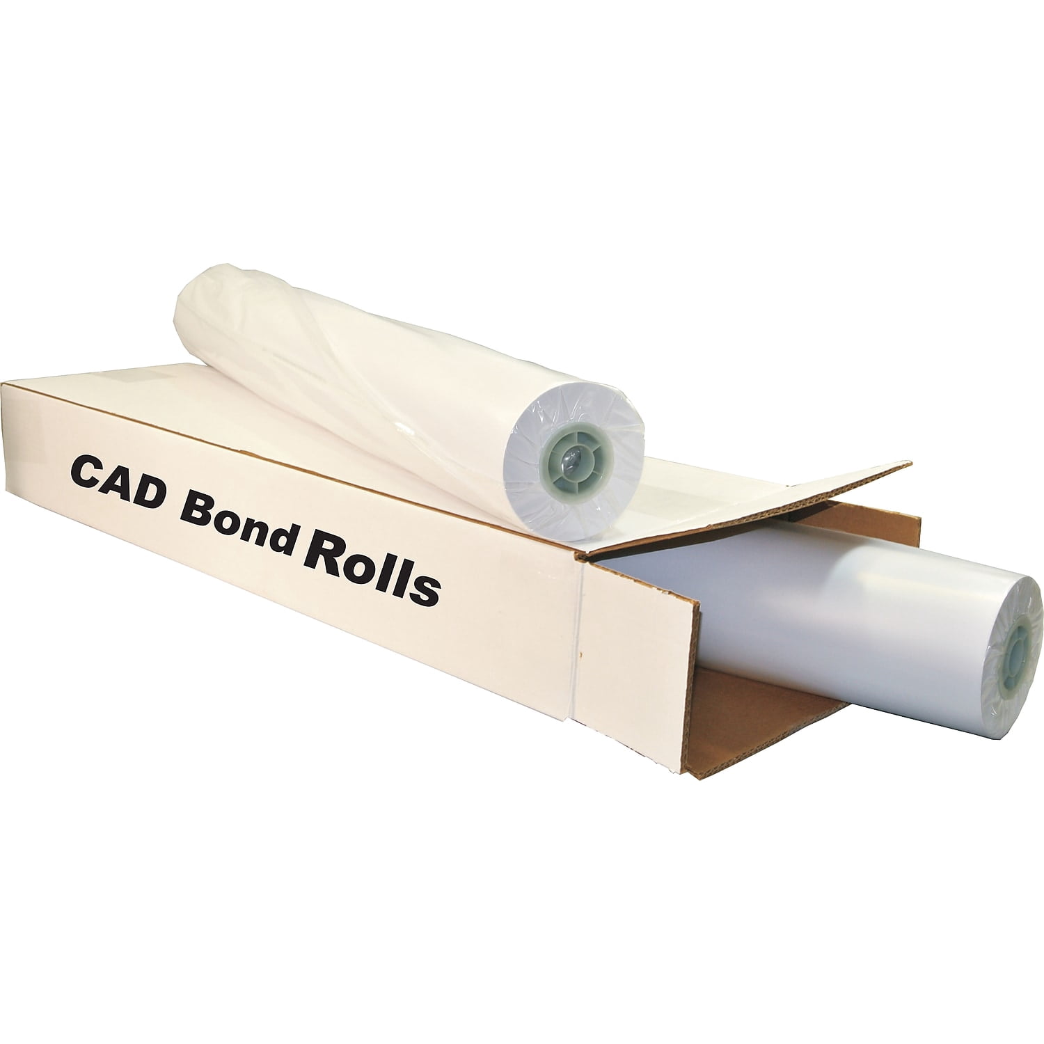 Alliance CAD Bond Wide Format Paper 24" x 300', 24lb, 92 Bright, 2 ...