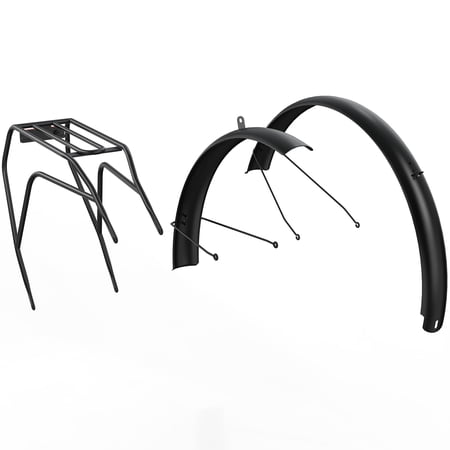 TST Rear RacK&Front rear Fenders for 26"*1.95 Tire Electric Bike
