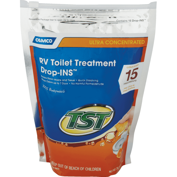 TST Ultra Concentrated RV Tank Treatment Drop-INS - Pack of 12 Residential Use, Standard Application