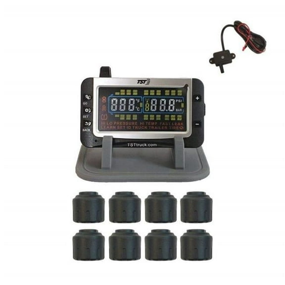 TST507RV8C 507 Tire Pressure Monitoring System with 8 Cap Replacement Sensors