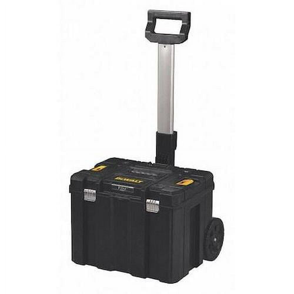 Dewalt TSTAK Mobile Storage Deep Box, Plastic, Black, 20 in W x 17 in D x 29 in H