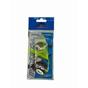 Tsunami Fluke Rig Fishing Lure  Glow Skirt