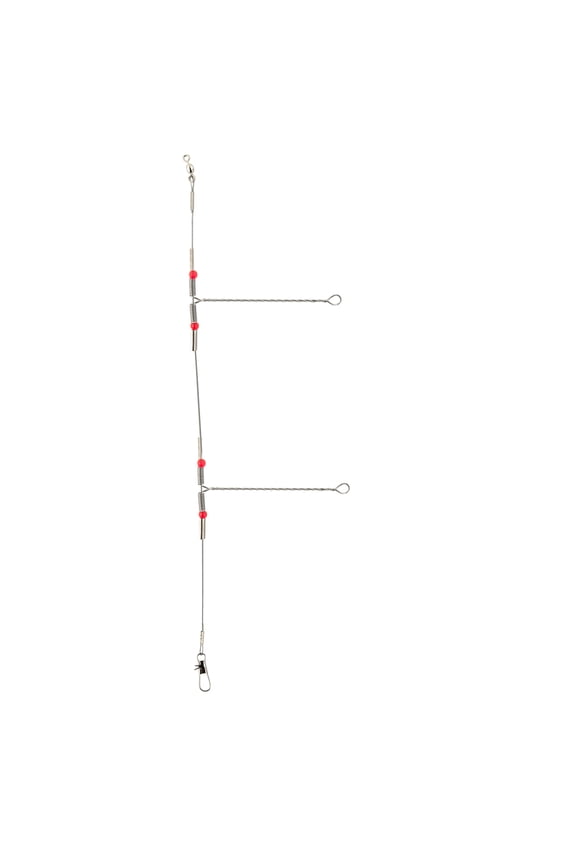 Twisted Arm Drop Rig for Saltwater Fishing, Stainless Steel