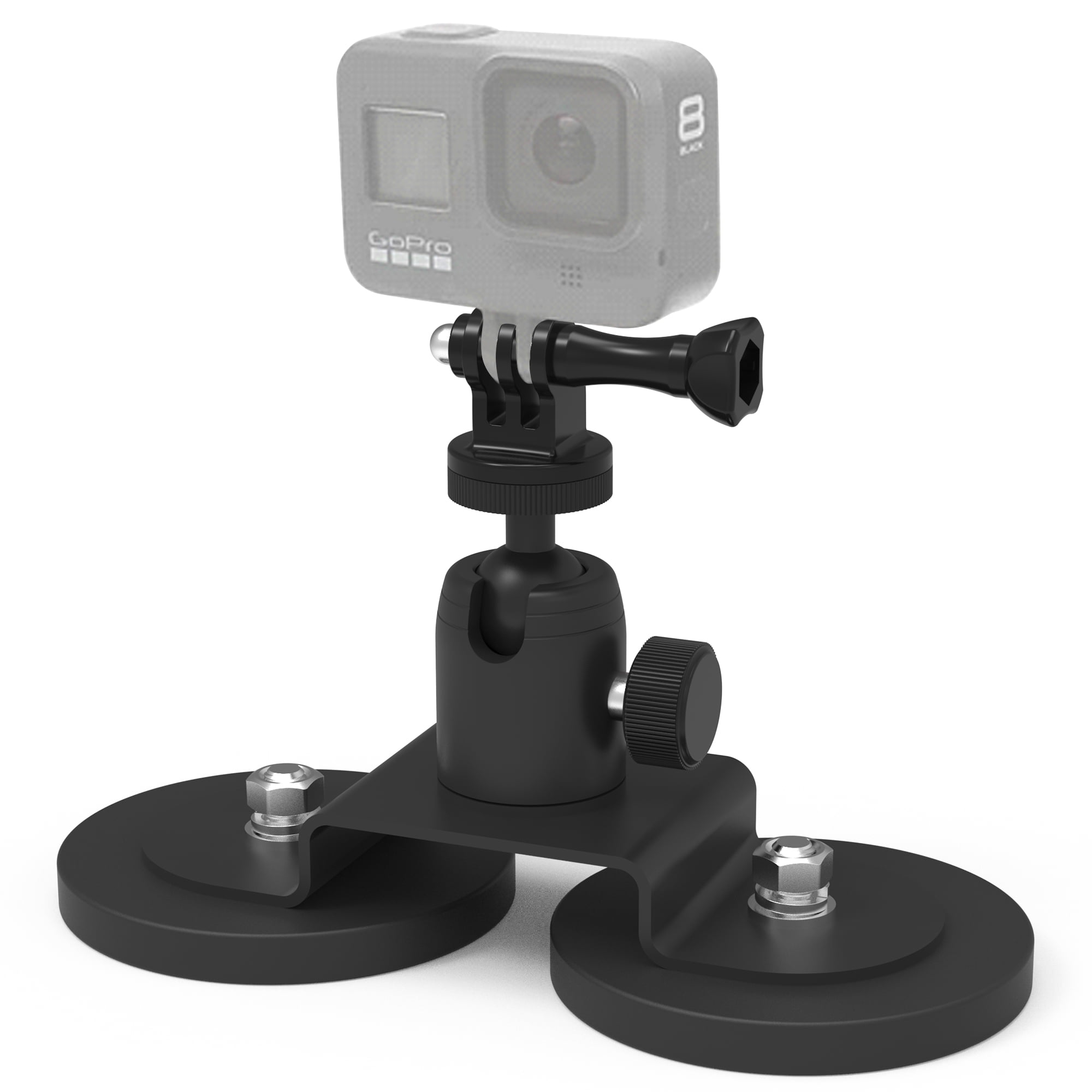 TSUYA Gopro Car Mount, Heavy Duty Car Camera Mount with 360