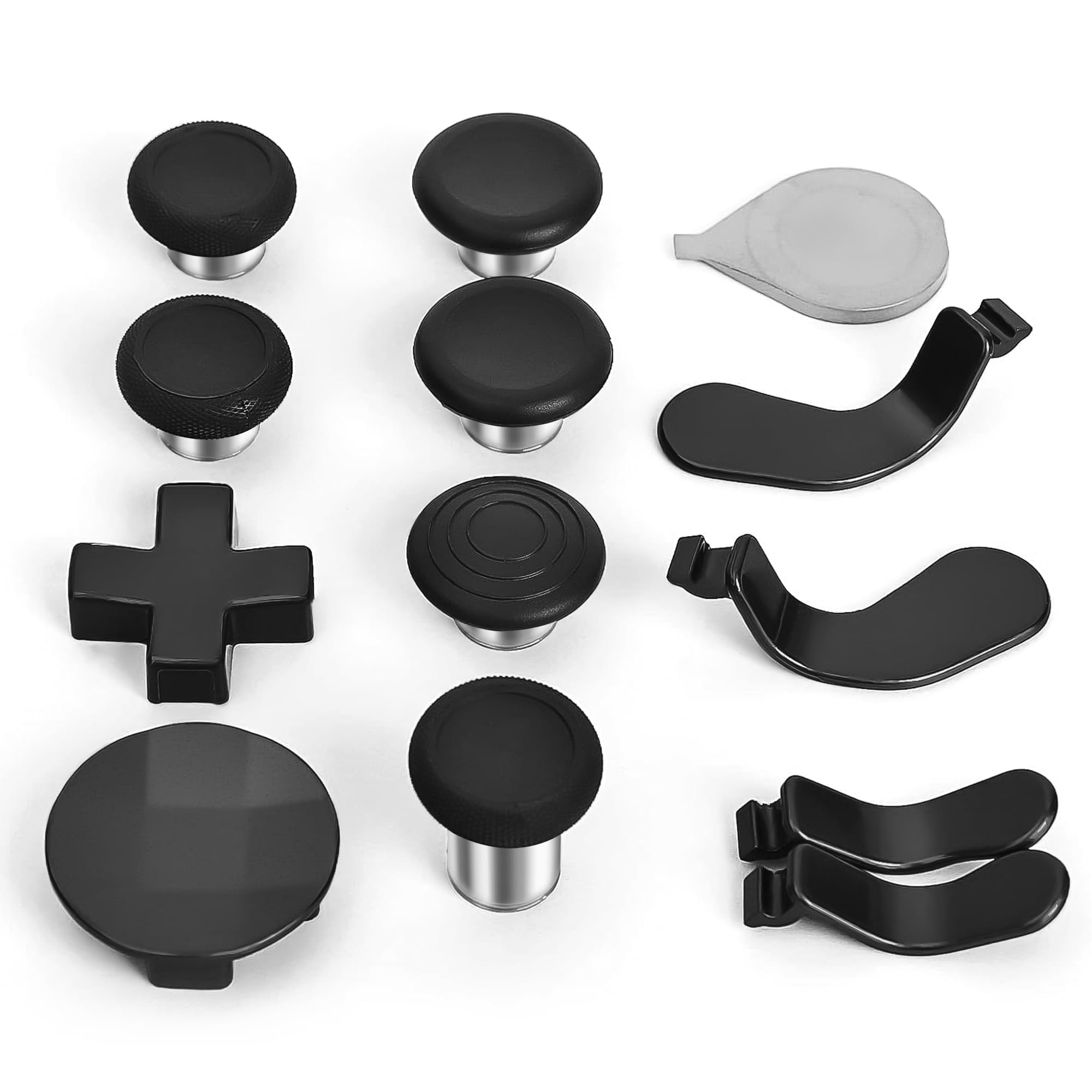 TSV 13-in-1 Accessories Fit for Xbox One Elite Series 2/Elite Series 2 Core Controller, Thumbsticks Paddles Replacement Parts