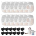 thumbnail image 1 of TSV 14pcs Cat Water Fountain Filters, Pet Drinking Sponges Filters Fits for Veken 95oz, 67oz, 135oz, 1 of 7