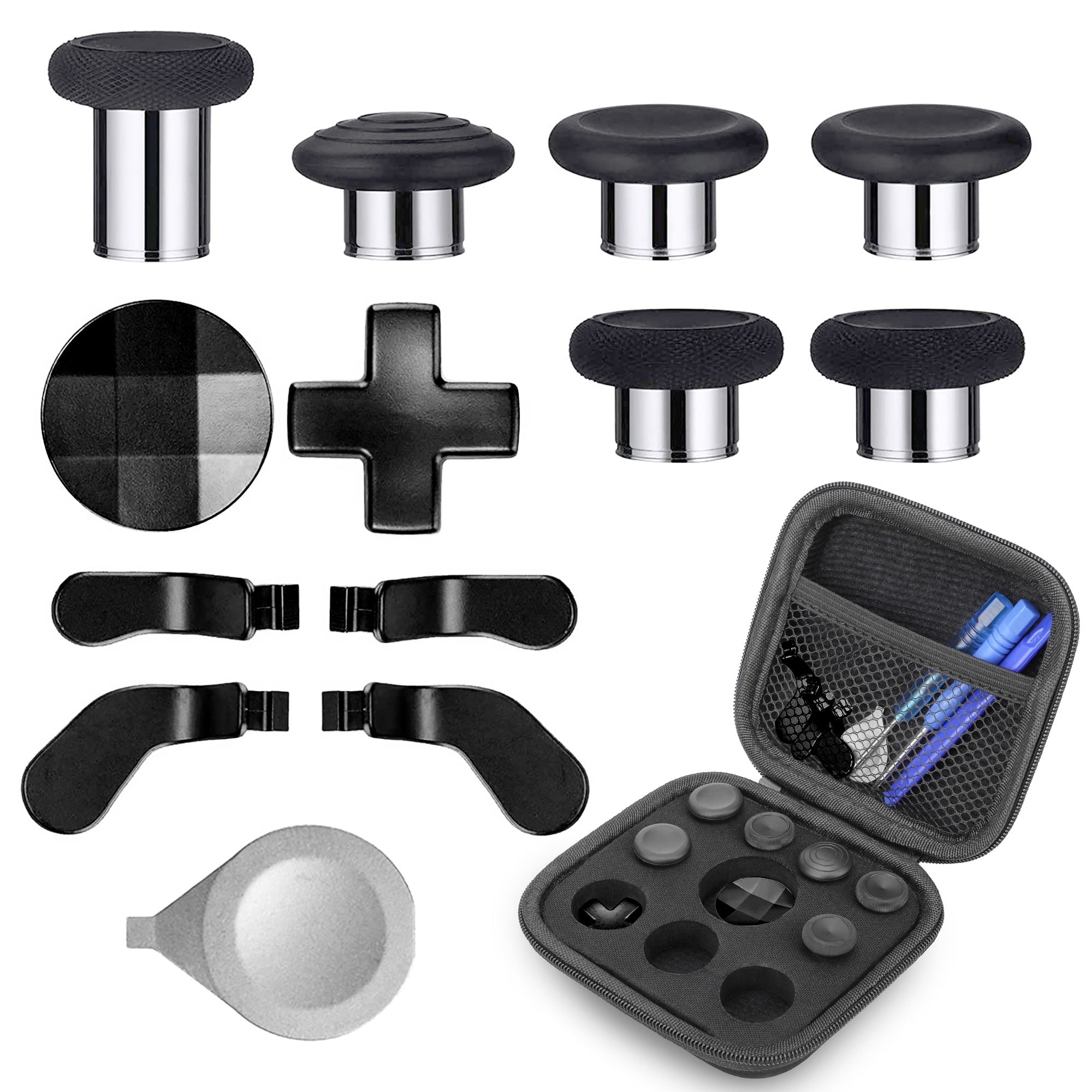 TSV 17-in-1 Metal Replacement Parts, Fit for Xbox Elite Series 2
