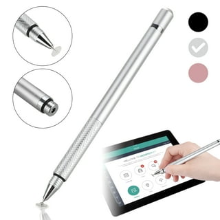 Stylus Pens for Touch Screens,Granarbol Precise Long Stylus Touch Screen  Pen with 3 Extra Replaceable Fiber Tips Capacitive Stylus for iPad iPhone