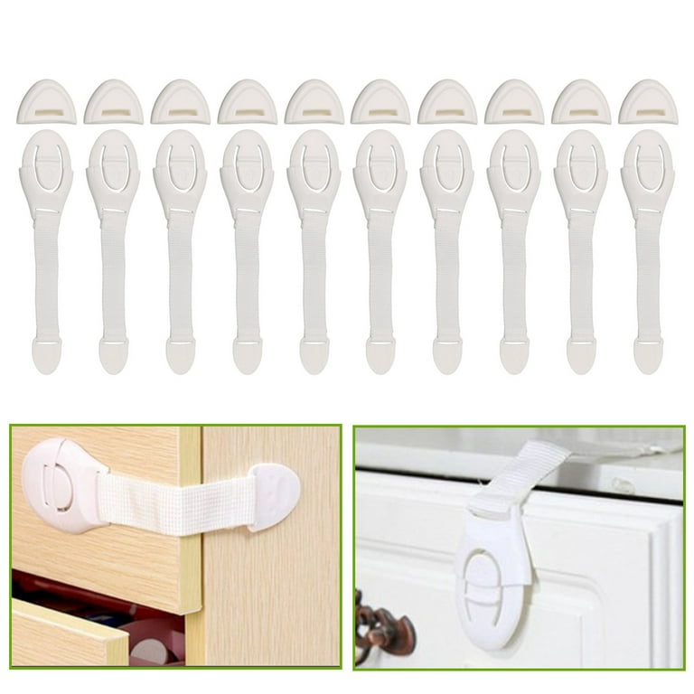 Child Safety Locks For Drawers, Cabinet And Doors, Refrigerators Child  Safety Cabinet Baby Door Lock Drawer Locks Cupboard Proof Fridge