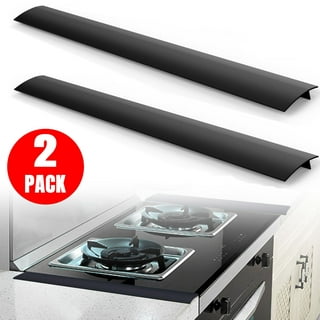 Cheers US Silicone Stove Gap Covers Heat Resistant Oven Gap Filler Seals  Gaps Between Stovetop and Counter, Easy to Clean 