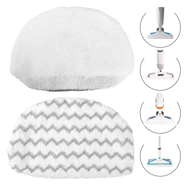 TSV 2pcs Replacement Steam Mop Pads Fit for Bissell PowerFresh Steam