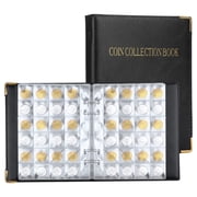TSV 480 Pockets Coin Album, 20 Pages Coin Holder Money Penny Collection Storage Book