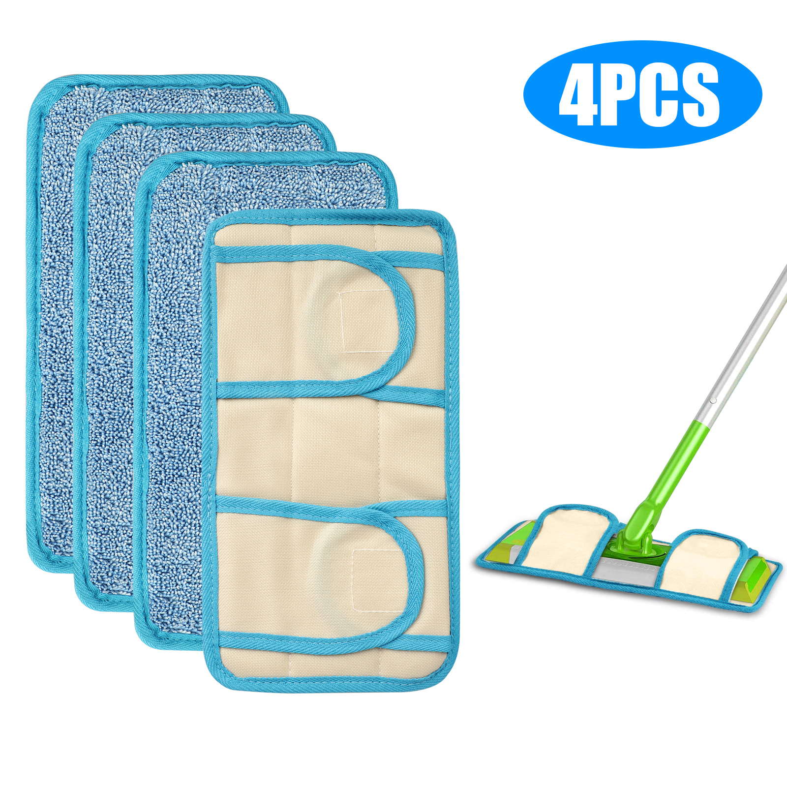 Great Value Deep Cleaning Mop Pads, 24 Count