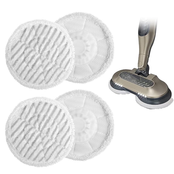 TSV 4Pcs Replacement Steam Mop Pads Fit for S7000AMZ S7000 S7001 S7001TGT, Scrub & Steam All in One, Deep Clean Floor Pads