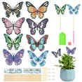 thumbnail image 1 of TSV 8pcs Butterfly Stakes Diamond Art Kits, Diamond Painting Kits DIY for Indoor Outdoor Yard Decor, 1 of 6