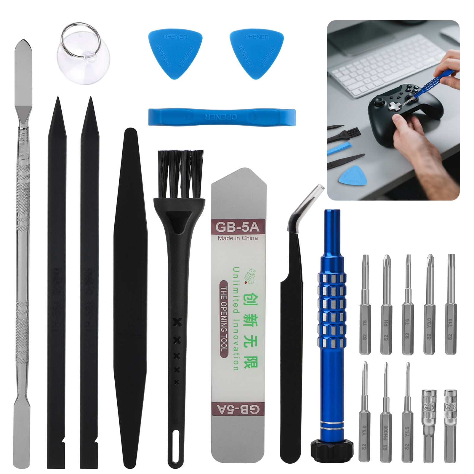 eXtremeRate Cross Screwdriver Set Opening Tools Repair Kits for PS4 All