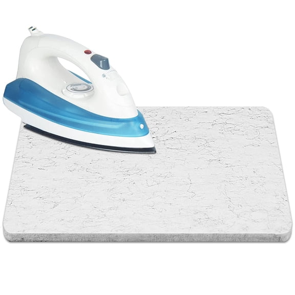 TSV 9"x10" Wool Pressing Mat, Felted Wool Ironing Mat for Table Top, Ironing Blanket for Quilter, Sewing, Quilting Supplies, Light Gray