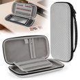 thumbnail image 1 of TSV Carrying Case Compatible with Nintendo Switch 2, EVA Hard Shell Travel Protective Case with 24 Game Card Slots and Accessory Pocket, White, 1 of 7