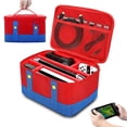 thumbnail image 1 of TSV Waterproof Carrying Case for Nintendo Switch, Red, 1 of 7