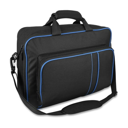 TSV Carrying Case Fit for PlayStation 5 Console, Controllers, Game Cards, PS5 Game Accessories, Protective Travel Shoulder Storage Bag Fit for PS5