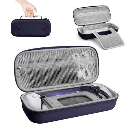 TSV Carrying Case Fit for PlayStation Portal, EVA Hard Shell Portable Storage Bag with Stand