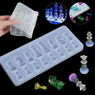 35pcs Resin Jewelry Molds, EEEkit Jewelry Casting Molds, Pendant Trays Making Kit, Silicone Molds for DIY Resin Pendants, Keychains, Earrings, Resin