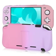 TSV Cover Case Fit for Nintendo Switch Lite, Hard PC Protective Case with Kickstand, Ergonomic Grip, Shockproof Anti-Scratch Non-Slip
