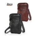 thumbnail image 1 of TSV Crossbody Cell Phone Bag, PU Leather Belt Bag Purse Pouch with Belt Clip, Phone Holster Case Fit for iPhone, Samsung, 1 of 7