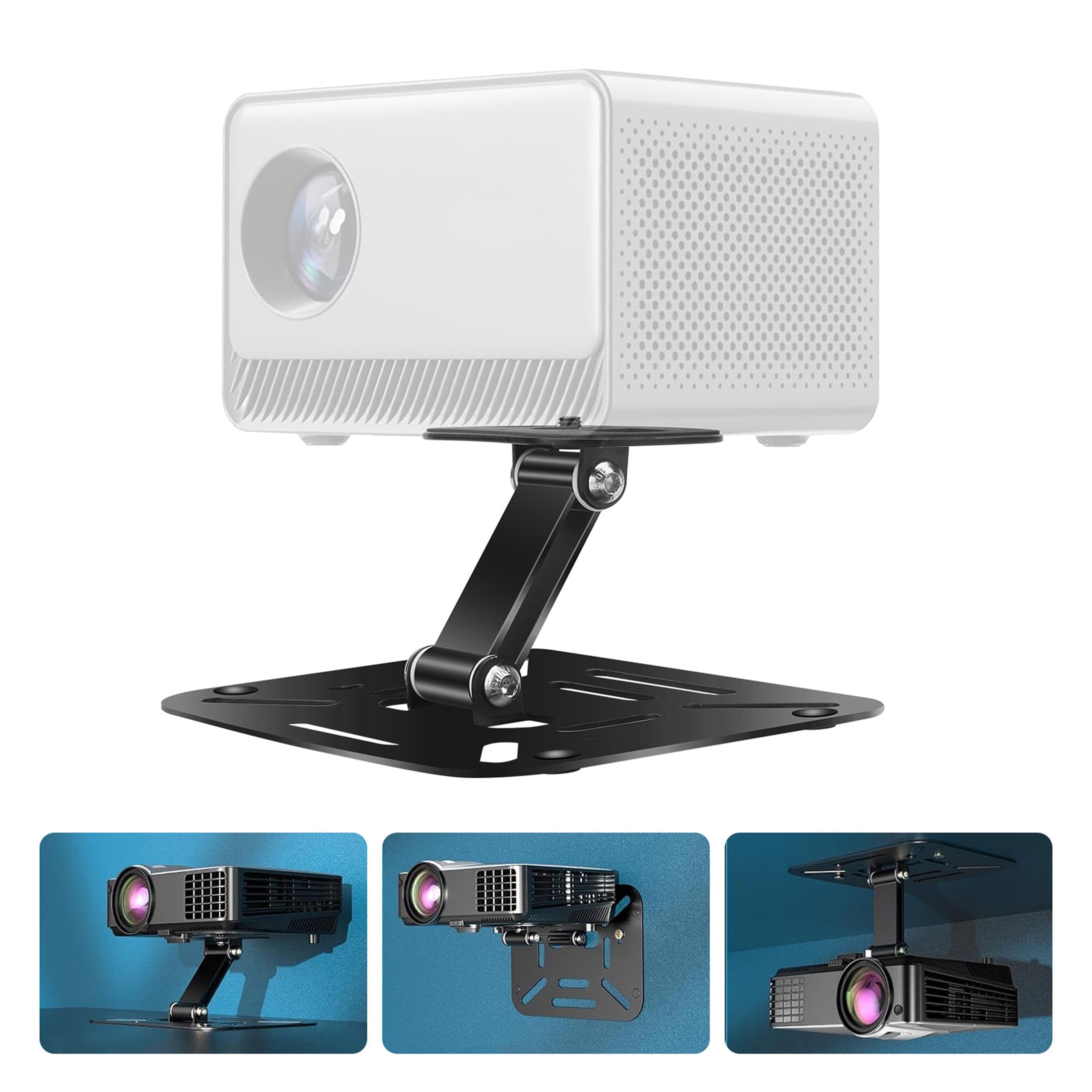 TSV Desktop Foldable Stand, Table Projector Stand with Adjustable Angle ...