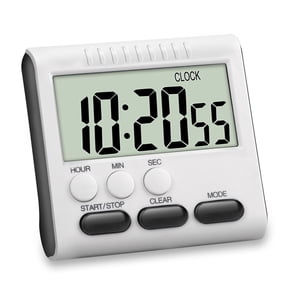 TSV Digital Kitchen Timer, Magnetic Count Up Count Down Cooking Timer with Large Display Big Digits Loud Alarm