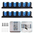 thumbnail image 1 of TSV Fishing Rod Holder, Wall Mounted EVA Vertical Fishing Rod Storage Racks, Blue, 1 of 5