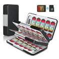 thumbnail image 1 of TSV Game Card Holder Case Fit for 72 Nintendo Switch/OLED Game Cards, 72 Micro SD Cards, Game Cartridge Storage Box, 1 of 6