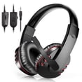 thumbnail image 1 of TSV Gaming Headset with Microphone Fit for PC/PS4/PS5/Xbox One/Nintendo, Stereo Noise Canceling Wired Headset, 3.5mm Over-Ear Headphones, 1 of 8