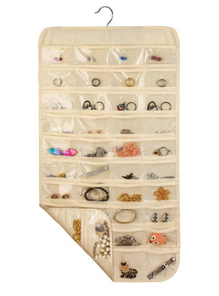 Transparent Jewelry Storage Bag Portable Travel Jewelry Organizer