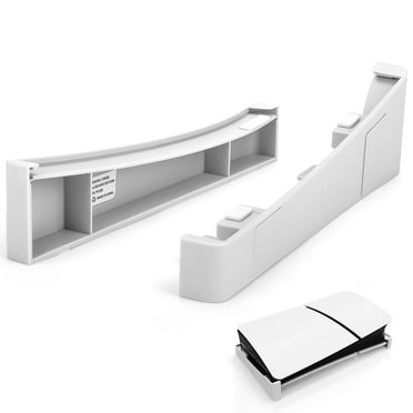 TSV Horizontal Stand Fit for PS5 Slim Disc & Digital Editions Console, Desktop Display Storage Base Stand