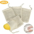 thumbnail image 1 of TSV Natural Soap Bags, Durable Soap Saver Pouch, Bath Mesh Net Bags for Foaming, Lathering, Drying Soaps with Drawstring Design, Line Soap Bag Holders Fit for Most Soaps, Yellow, 1 of 9