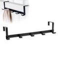 TSV Over the Door Hook Hanger, Over the Door Towel Rack with 5 Hooks