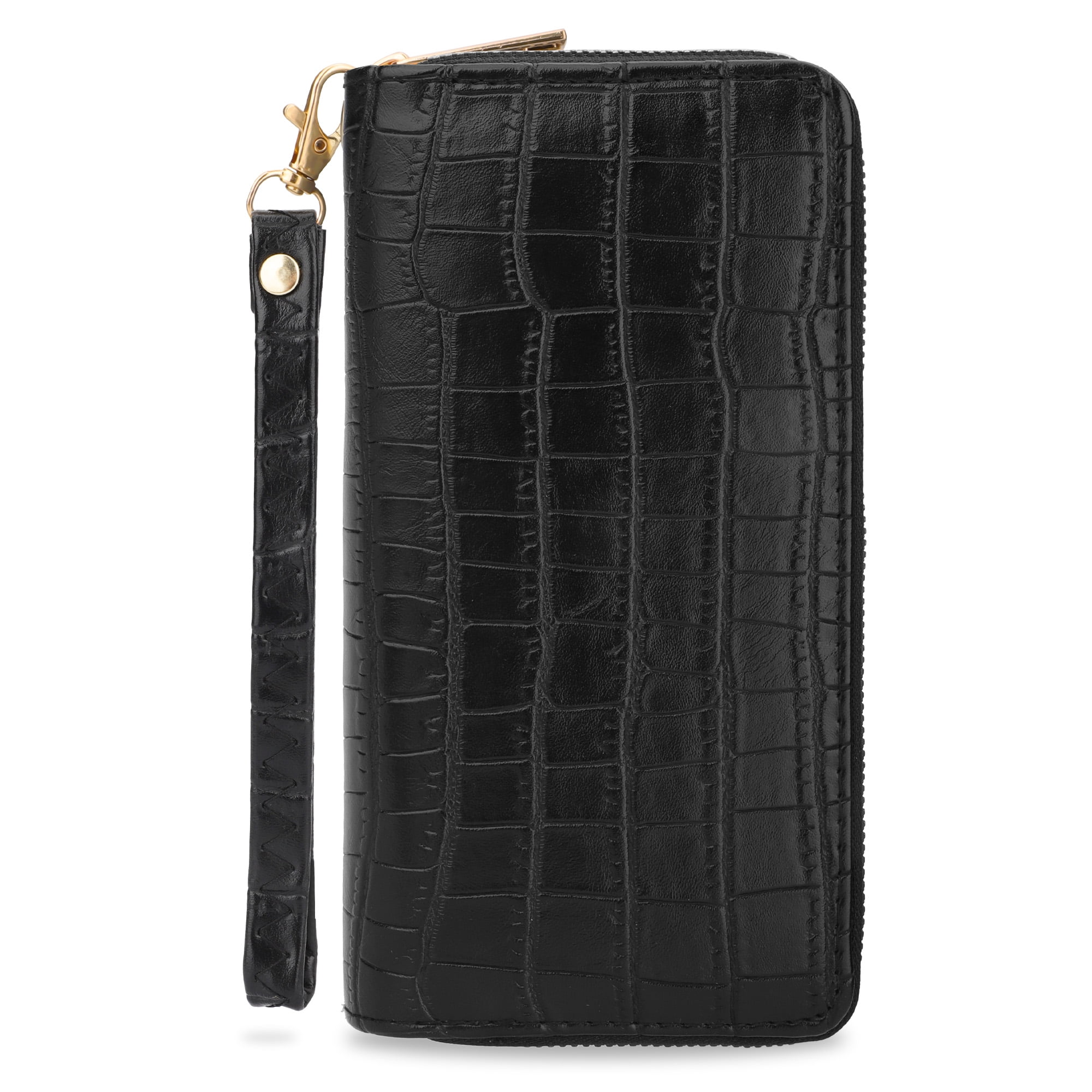 Large hotsell black wristlet