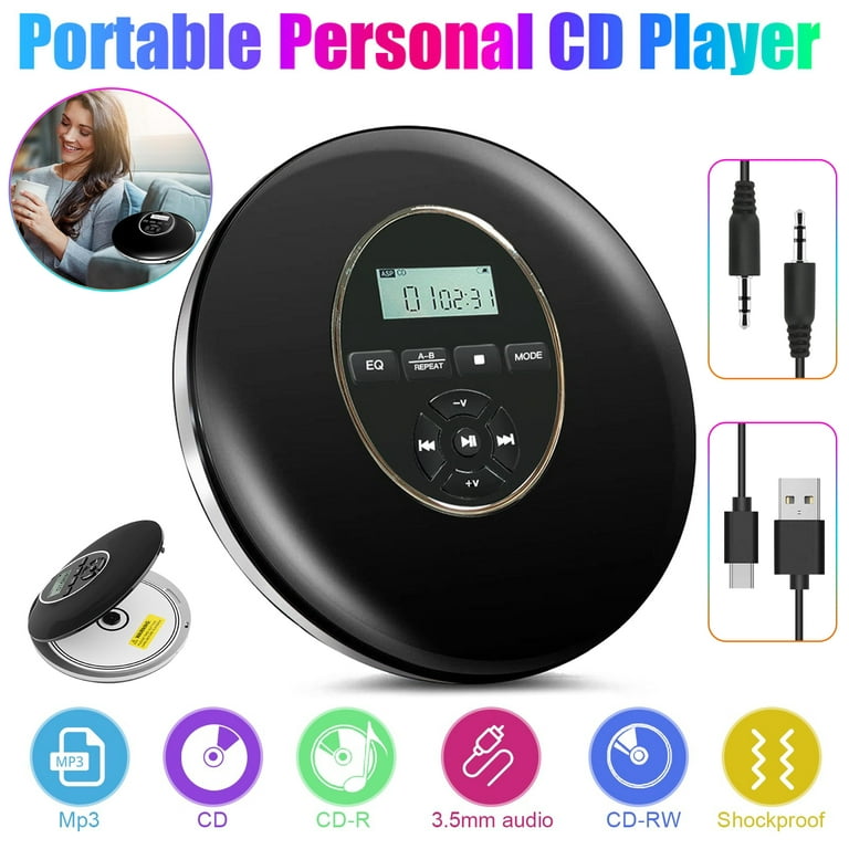 Portable Hifi Classic Cd Player Personal Cd Discman With