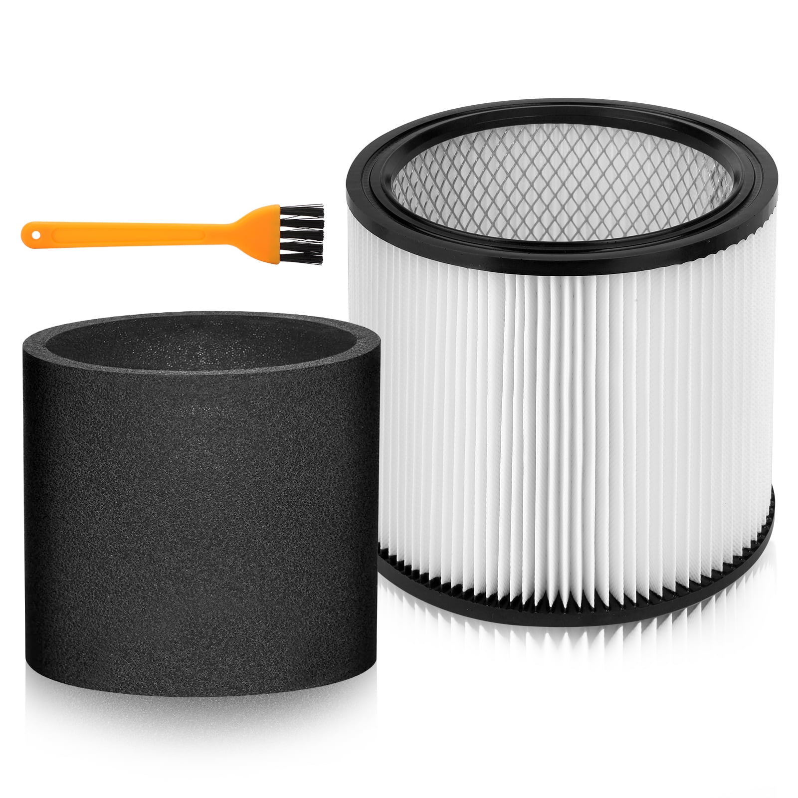 TSV Reusable Cartridge Filter for ShopVac 90304 90350 90333, Fit Wet