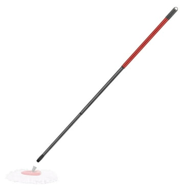 TSV Replacement Telescopic Mop Handle for EasyWring Mop, 3-Section Adjustable, Extends to 48", Red
