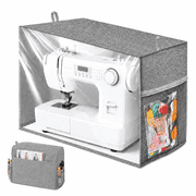 TSV Sewing Machine Cover, Protective Cover with Storage Pocket, Sewing Machine Dust Cover Fit for Most Standard Singer Brother Machines and Accessories