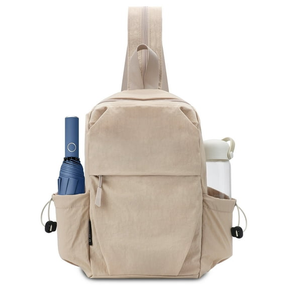 TSV Small Backpack, Lightweight Nylon Daypack for Women Men, Small City Pack for Shopping Travel