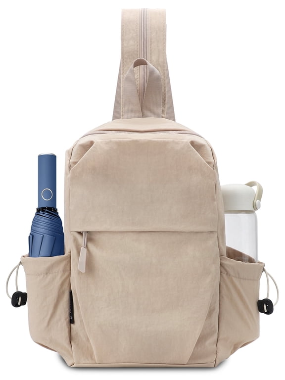 Small Backpack, Lightweight Nylon Daypack for Women Men, Small City Pack for Shopping Travel
